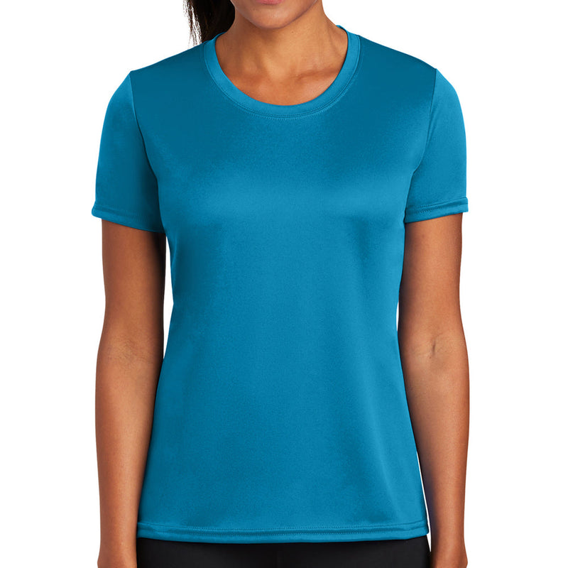 Women's Big Size Port & Company Polyester Performance T-Shirt