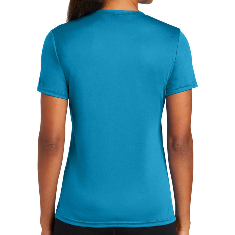 Women's Big Size Port & Company Polyester Performance T-Shirt