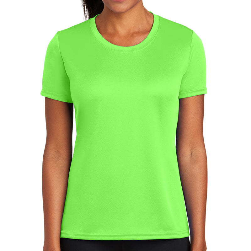 Women's Big Size Port & Company Polyester Performance T-Shirt