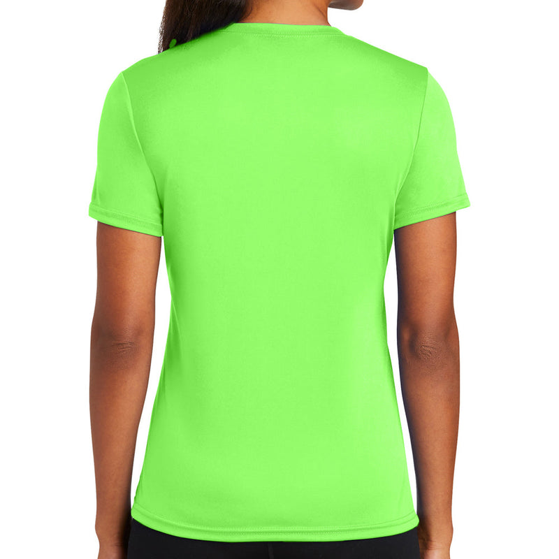 Women's Big Size Port & Company Polyester Performance T-Shirt