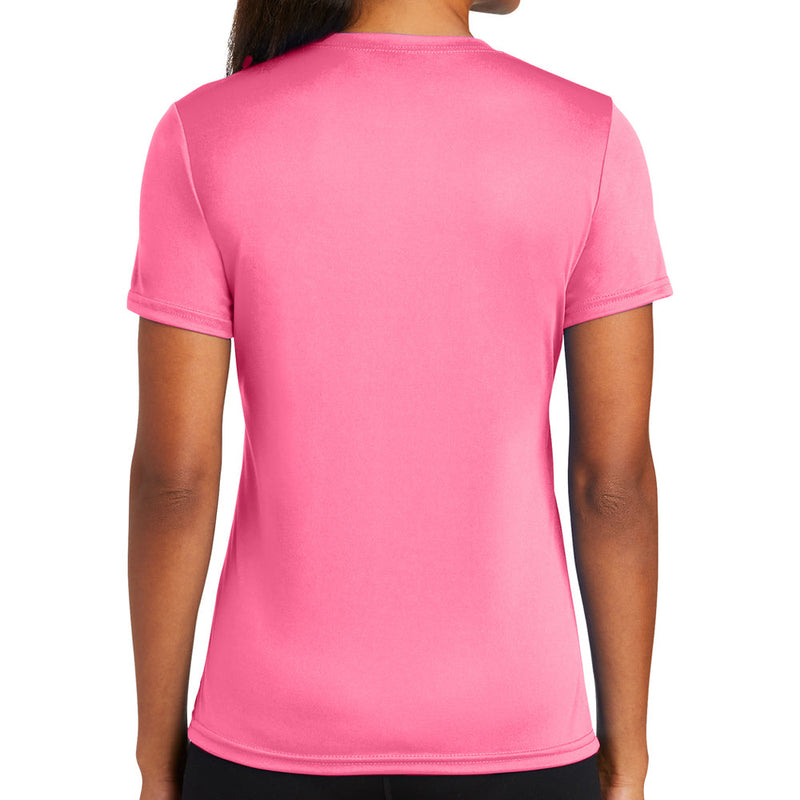Women's Big Size Port & Company Polyester Performance T-Shirt
