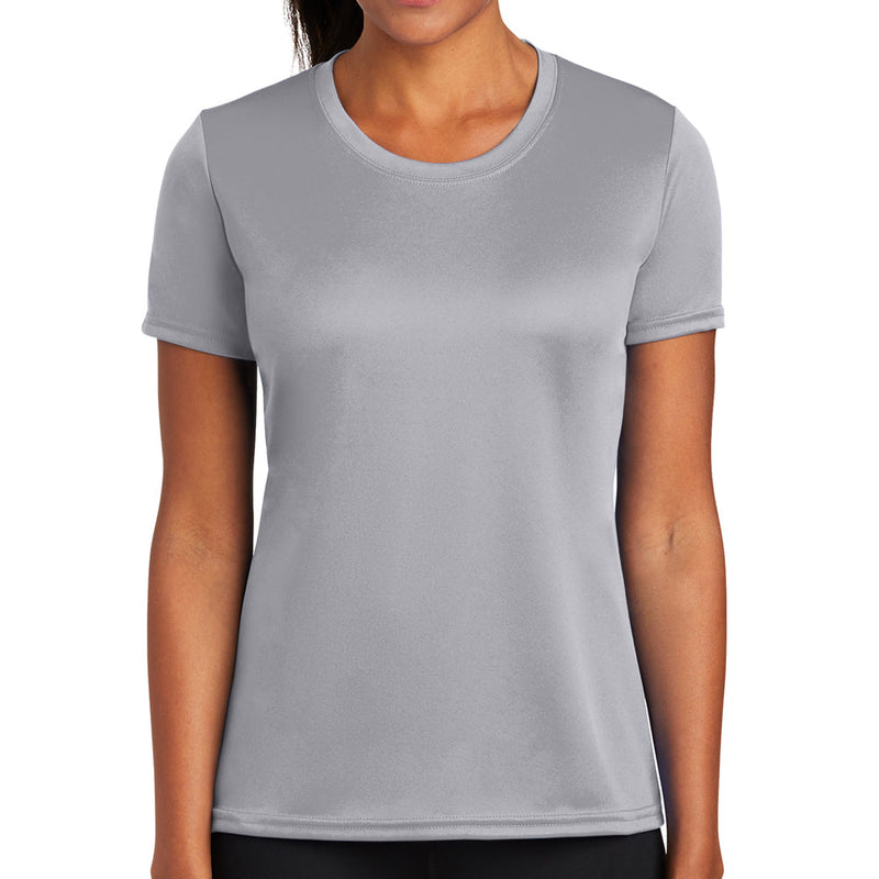 Women's Big Size Port & Company Polyester Performance T-Shirt