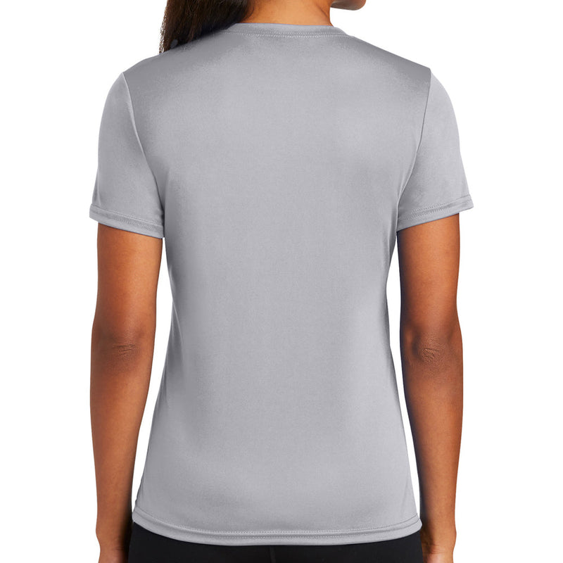 Women's Big Size Port & Company Polyester Performance T-Shirt