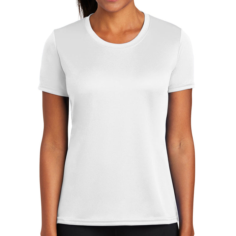 Women's Big Size Port & Company Polyester Performance T-Shirt
