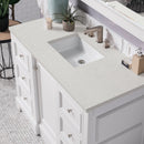 James Martin De Soto 48" Single Bathroom Vanity, Bright White