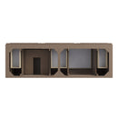 James Martin Portland 72" Double Bathroom Vanity, Whitewashed Walnut