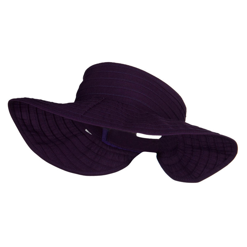 Women's UPF 40+ Roll Up Gardening Visor