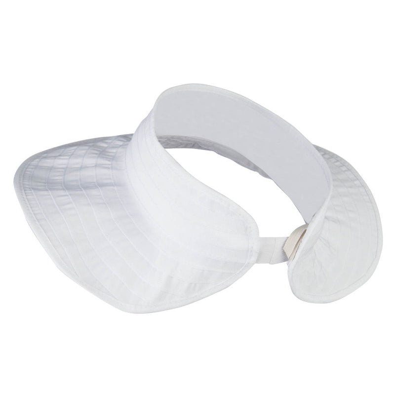 Women's UPF 40+ Roll Up Gardening Visor