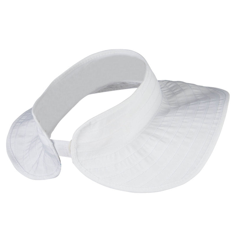 Women's UPF 40+ Roll Up Gardening Visor