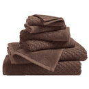 Cotton Diamond Waffle Weave Bath Towel Set - Grayson Collection by Great Bay Home