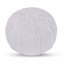 Jonathon Hand Knitted Pouf