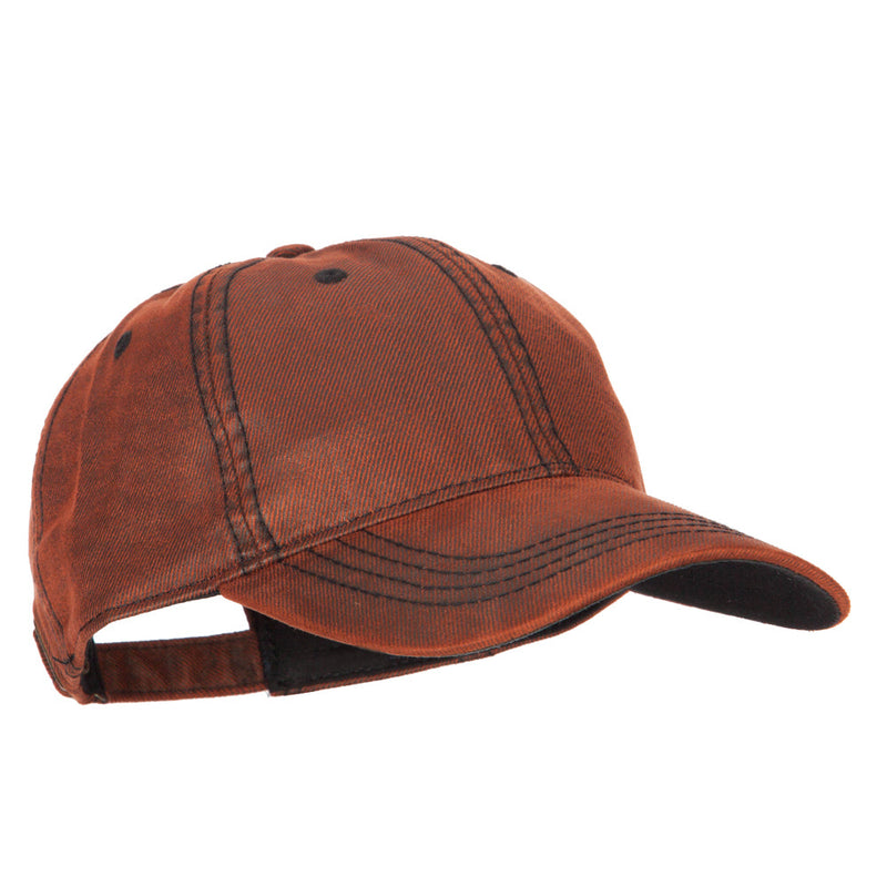 Washed Deluxe Unstructured Wax Cotton Cap