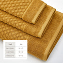 Cotton Diamond Waffle Weave Bath Towel Set - Grayson Collection by Great Bay Home