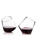 Rolling Crystal Wine Glasses Set of 2 by Viski