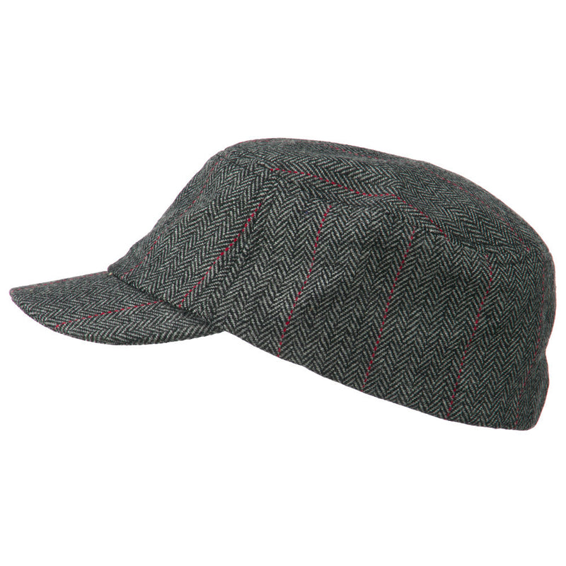 Wool Fashion Fitted Engineer Cap