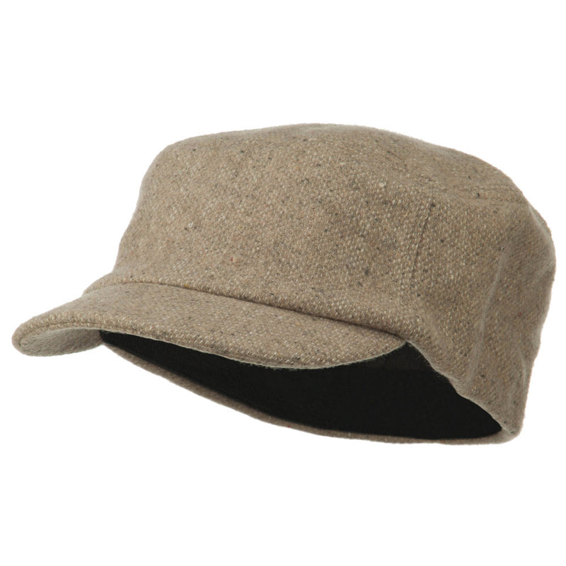 Wool Fashion Fitted Engineer Cap