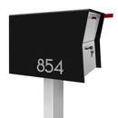 NEW! The Retrobox Locking Package Dropbox in JET BLACK - Modern Mailbox