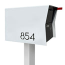 NEW! The Retrobox Locking Package Dropbox in ARCTIC WHITE - Modern Mailbox