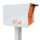 NEW! The Retrobox Locking Package Dropbox in ARCTIC WHITE - Modern Mailbox