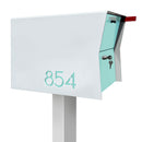 NEW! The Retrobox Locking Package Dropbox in ARCTIC WHITE - Modern Mailbox