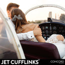JET CUFFLINKS - CRAFTED FROM THE MIGHTY BOEING 747 by Concord Aerospace