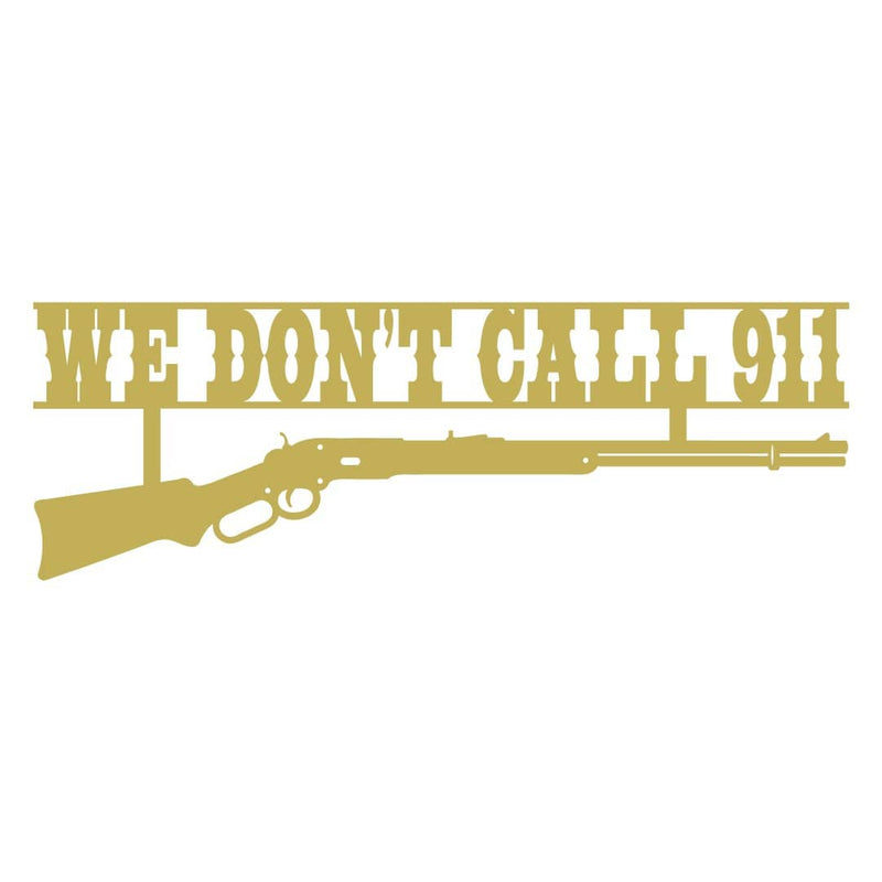 We Don't Call 911