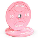Synergee Pink EZ Grip Bumper Plates