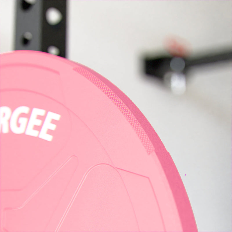 Synergee Pink EZ Grip Bumper Plates
