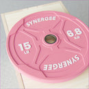 Synergee Pink EZ Grip Bumper Plates