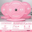Synergee Pink EZ Grip Bumper Plates