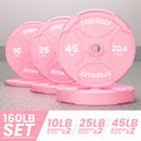 Synergee Pink EZ Grip Bumper Plates
