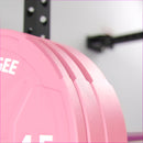 Synergee Pink EZ Grip Bumper Plates