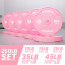 Synergee Pink EZ Grip Bumper Plates