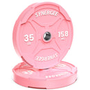 Synergee Pink EZ Grip Bumper Plates