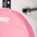 Synergee Pink EZ Grip Bumper Plates