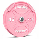Synergee Pink EZ Grip Bumper Plates