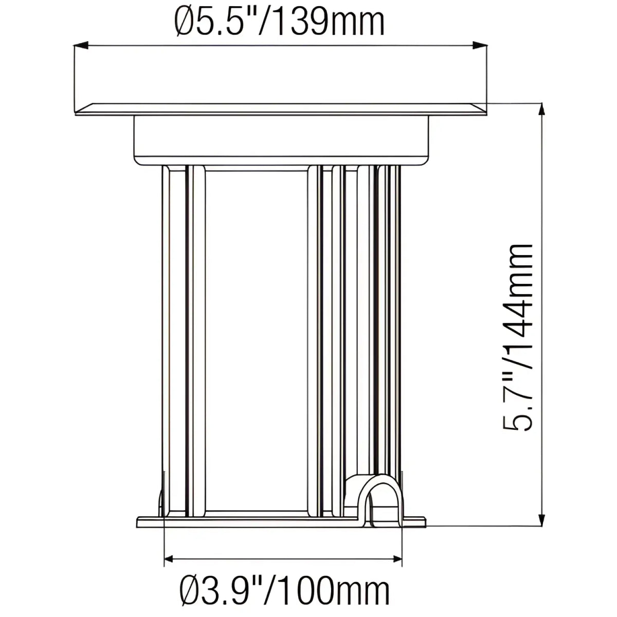 Well Lights with Flat MR16 and Durable PVC-Brass Housing, photo 2 of 6