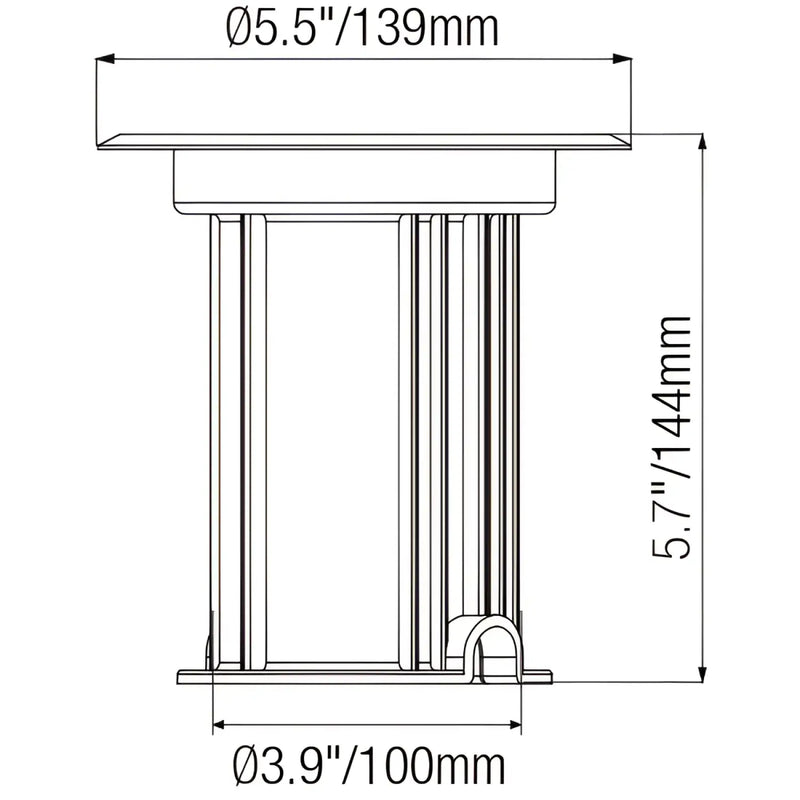 Well Lights with Flat MR16 and Durable PVC-Brass Housing, photo 2 of 6