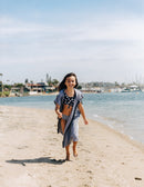Kids Surf Poncho with Zipper - Towel with Hood for Youth / Children / Toddlers