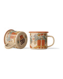 Western Bloom Enamel Mug 16oz
