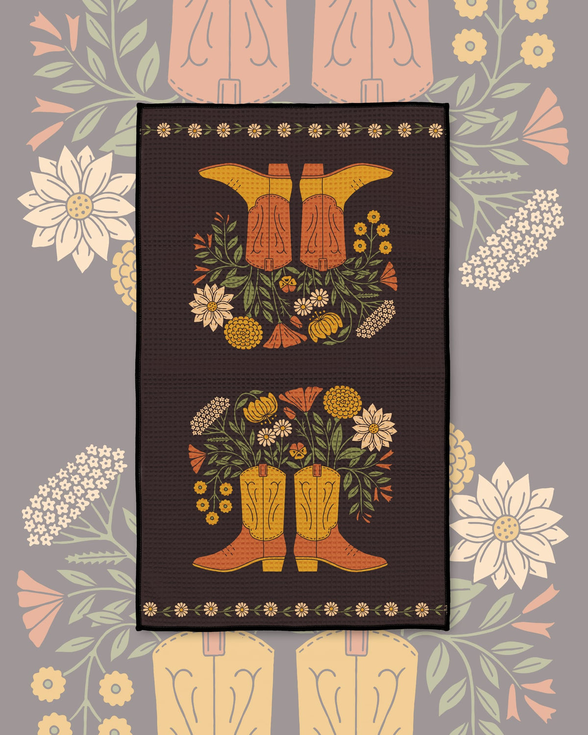 Western Bloom Kitchen & Tea Towel
