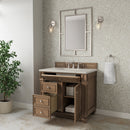 James Martin Bristol 36" Single Bathroom Vanity, Saddle Brown