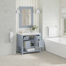 James Martin Breckenridge 36" Single Bathroom Vanity, Serenity Blue