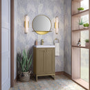 James Martin Chianti 20" Single Bathroom Vanity, Walnut Whisper