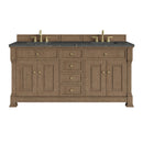 James Martin Brookfield 72" Double Bathroom Vanity, Pecan