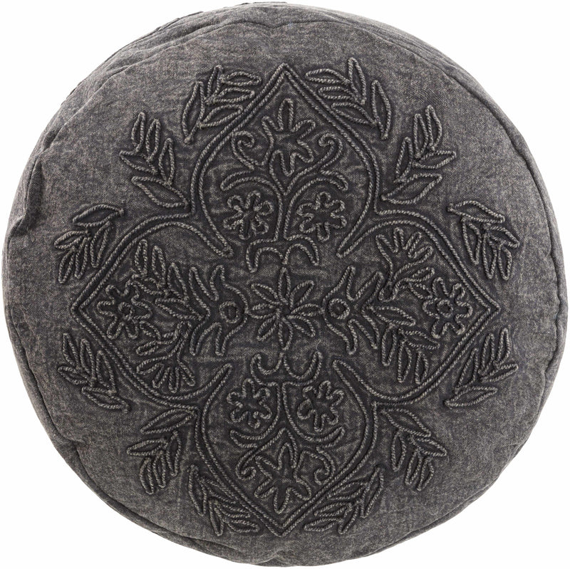 Sieghartskirchen Black Pouf