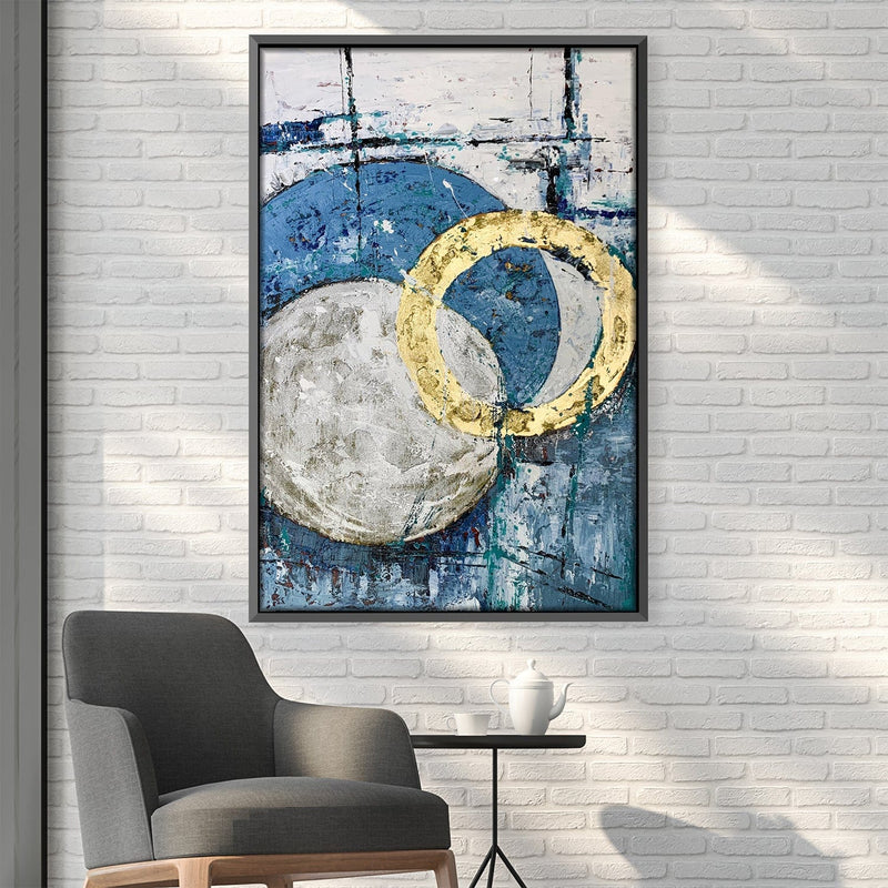 Wheels of Abstract Oil Painting