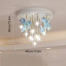 GobekUsa Anime Animal Ceiling Light for Kids' Room Decor