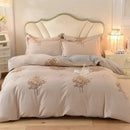 GobekUsa Cotton Thickened Bedding Set - Single/Double Size, High Quality, Warm & Soft.