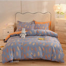 GobekUsa Cotton Thickened Bedding Set - Single/Double Size, High Quality, Warm & Soft.